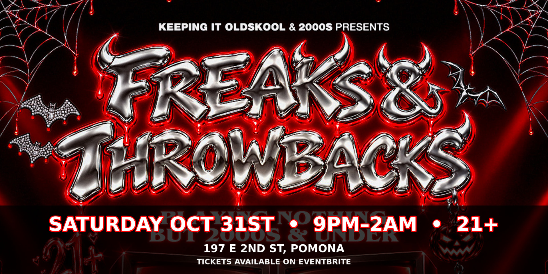 Freaks & Throwbacks Halloween Party